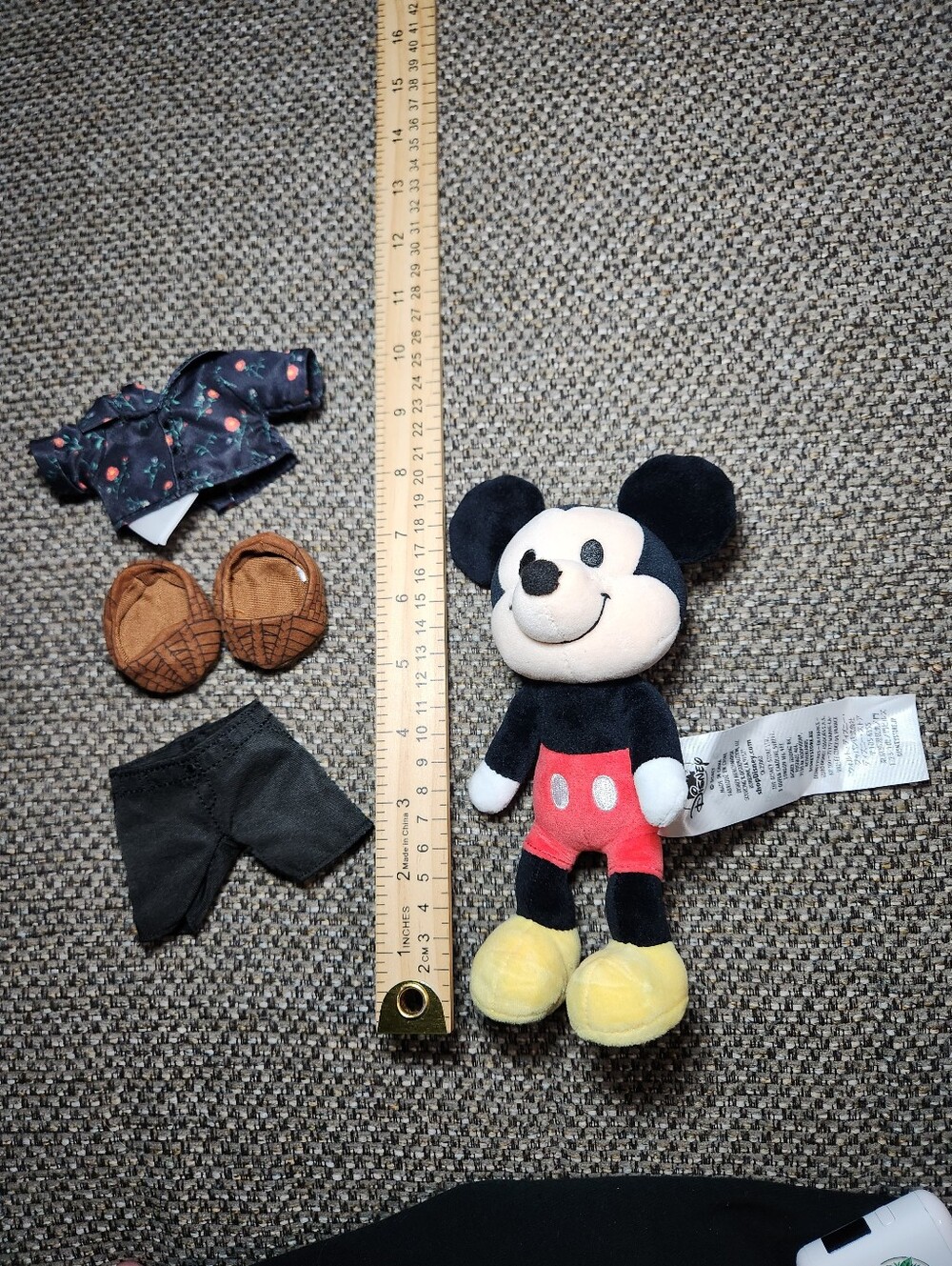 Disney nuiMOs Mickey Mouse Posable Plush Doll And Outfit!